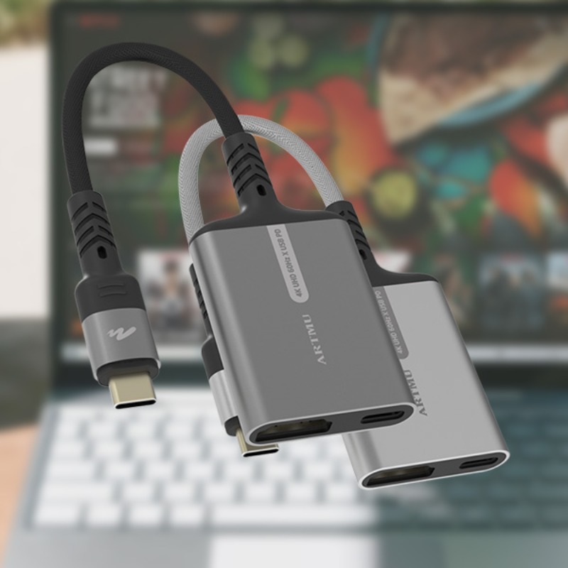 C타입 to HDMI PD충전 미러링 어댑터 케이블
