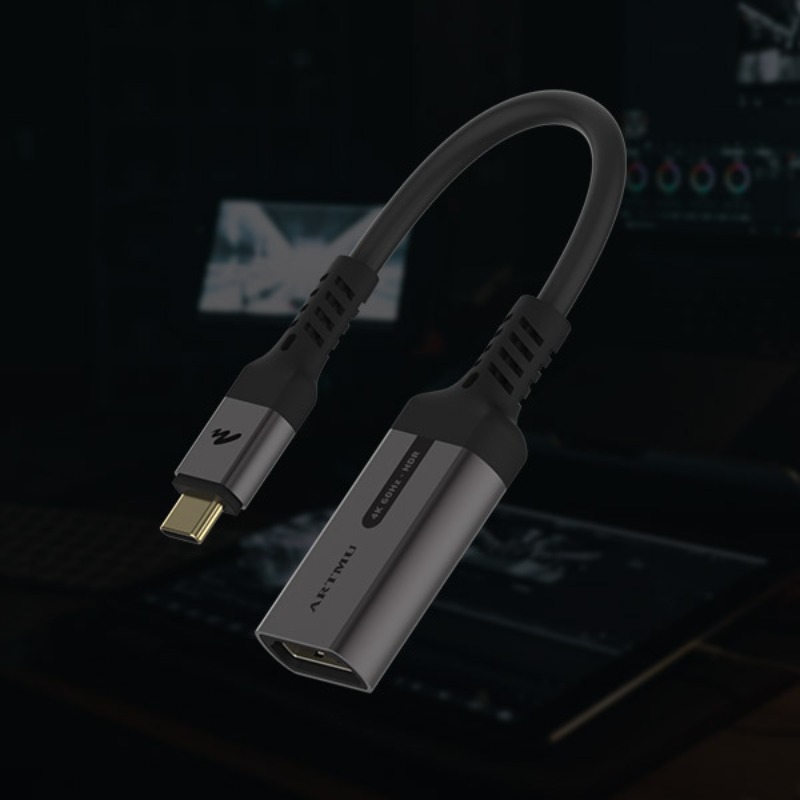 C타입 to HDMI HDR 스마트폰 미러링 어댑터 케이블