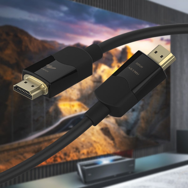 ULTRA HIGH SPEED HDMI 2.1 인증 AOC 광 케이블 10m